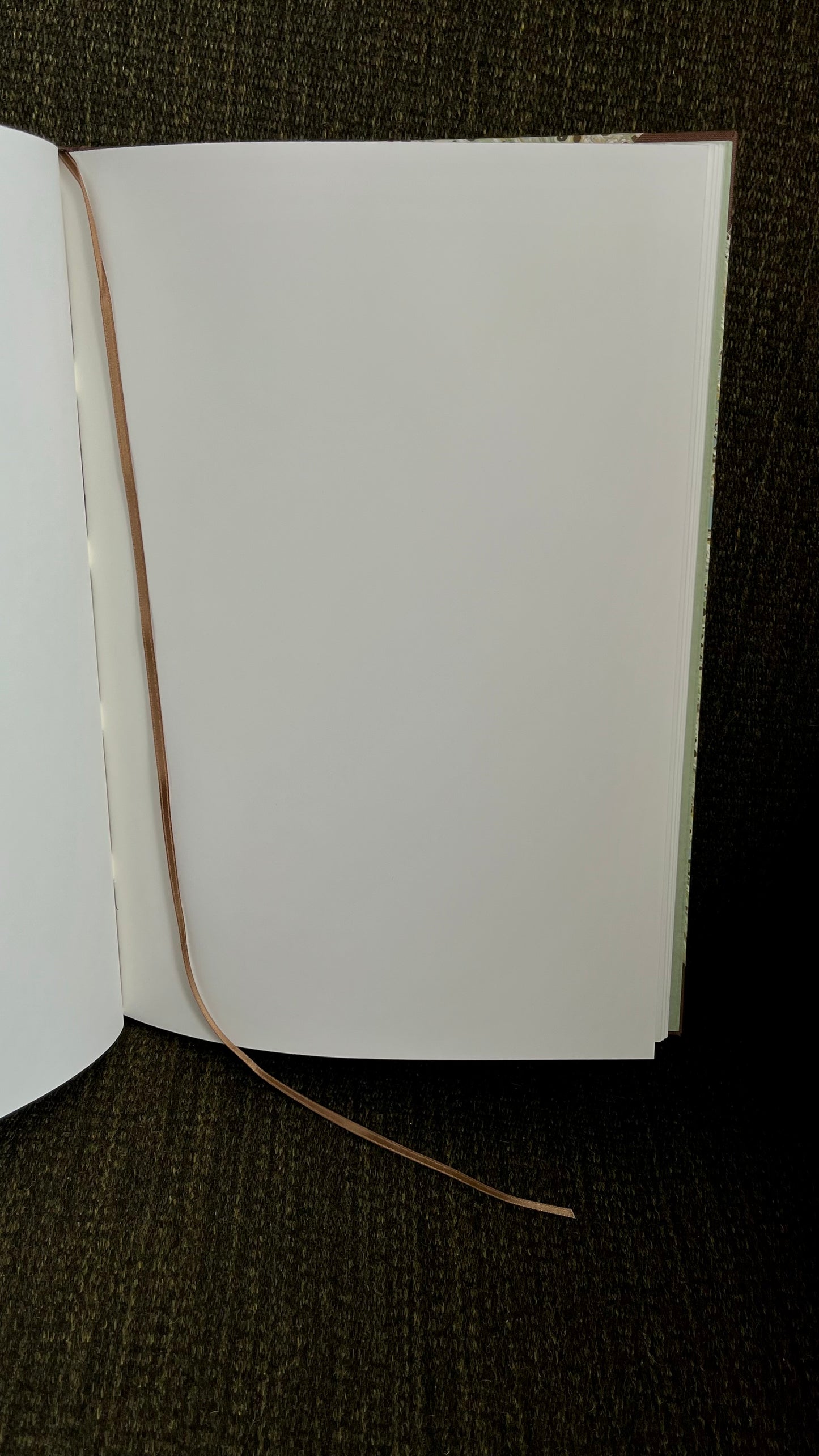 TADPOLE | marbled blank notebook | A4