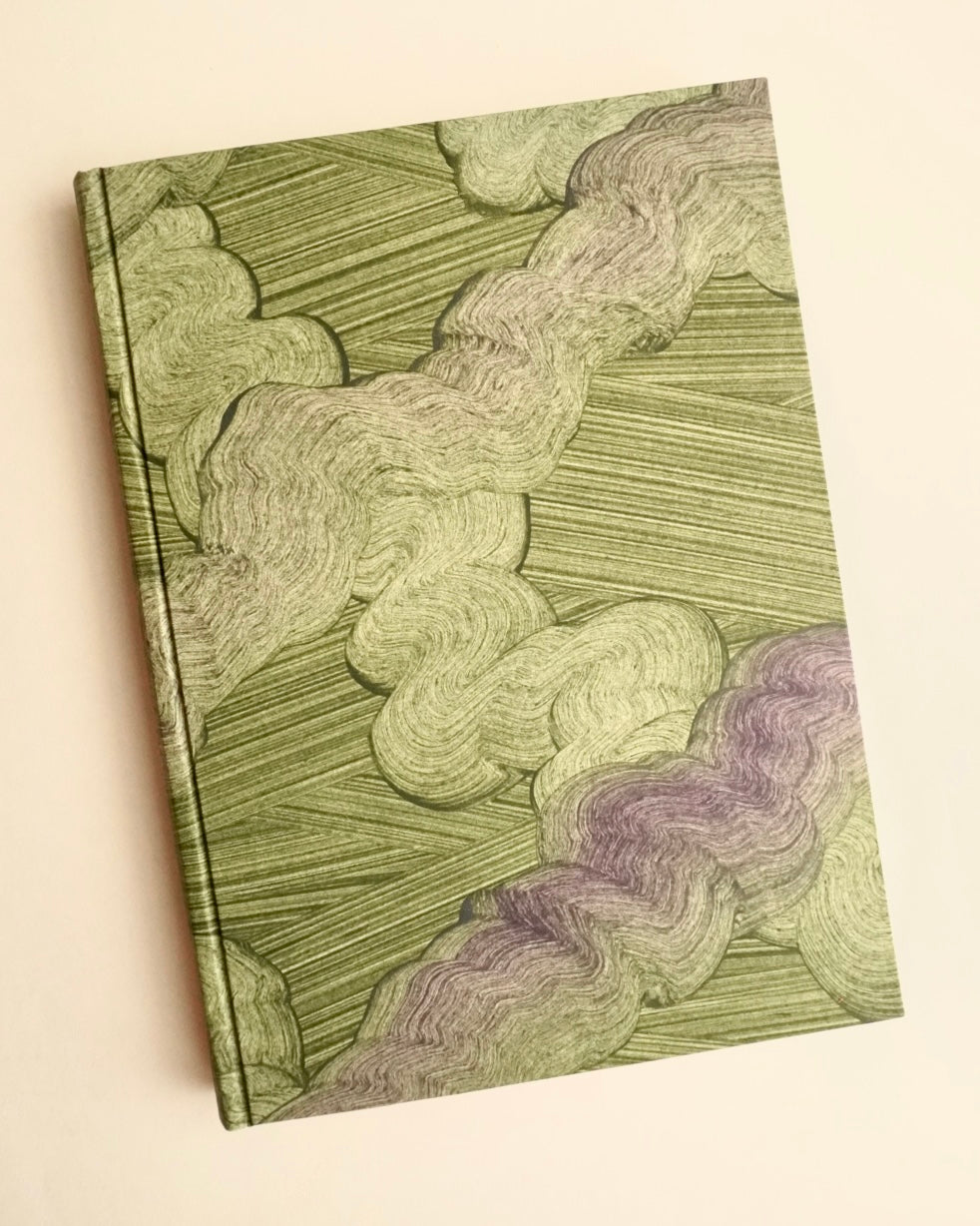 PASTE PAPER ROUND BACK | blank notebooks | A5