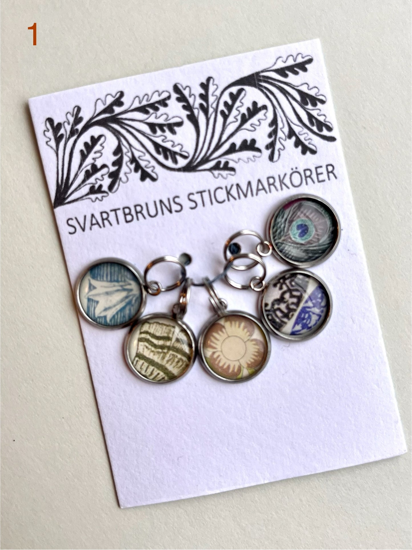 STITCH MARKERS | one sided | set of five