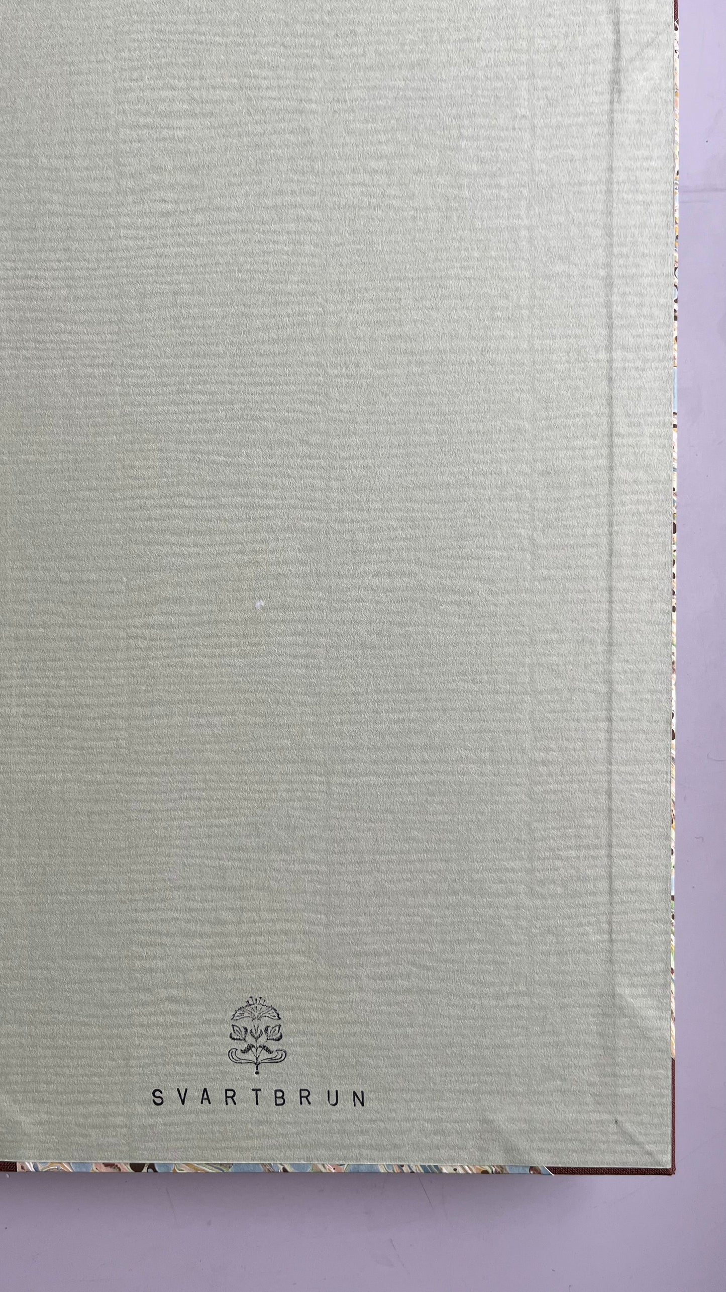 TADPOLE | marbled blank notebook | A4