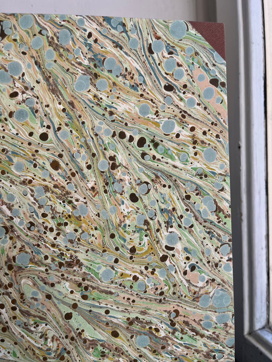 TADPOLE | marbled blank notebook | A4