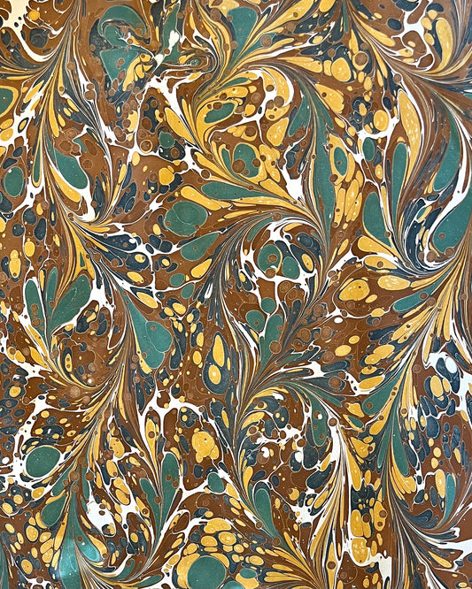 MARMORERING | marmorera med gouachefärg | 8 november