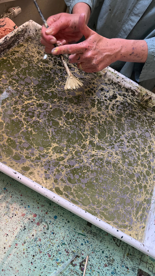 MARMORERING | helgkurs marmorera mönster | 15-16 november