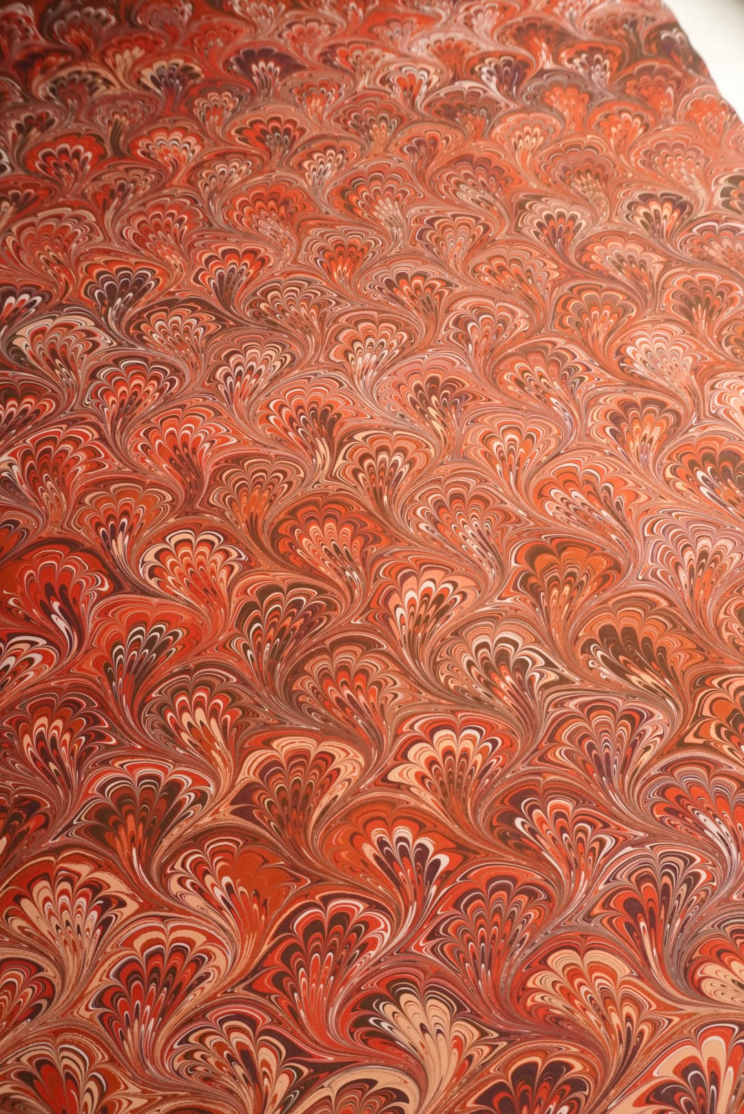 ORIGINAL MARBLED PAPERS | Svartbrun