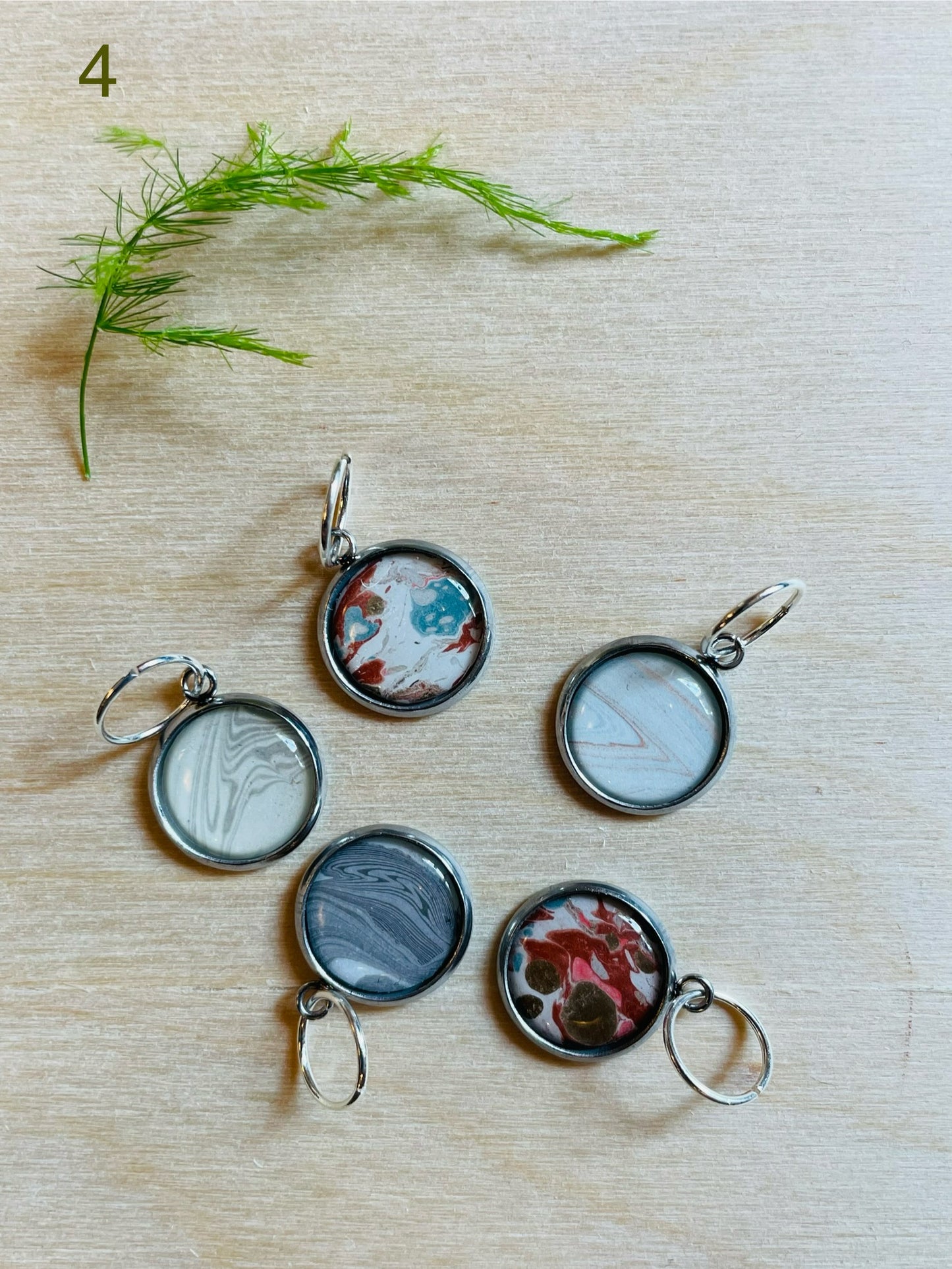 STITCH MARKERS | one sided | sets of five