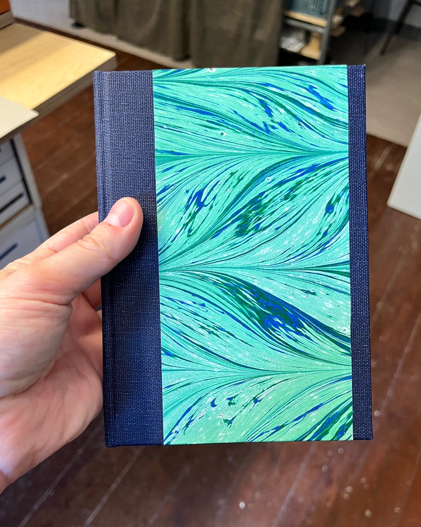 MARMORERING & BOKBINDERI | gör din egen marmorerade bok | 8 & 14 mars