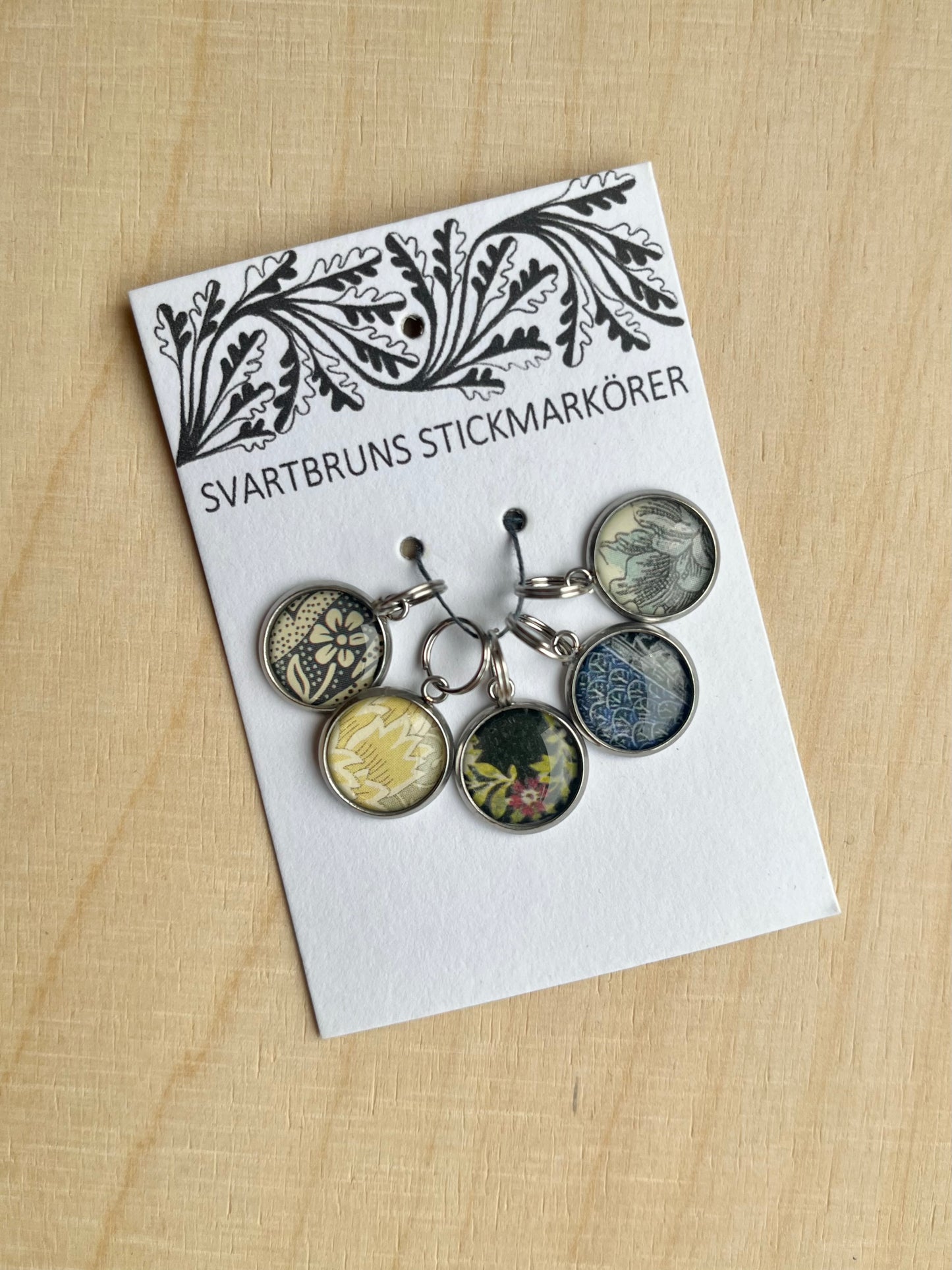 STITCH MARKERS | one sided | set of five