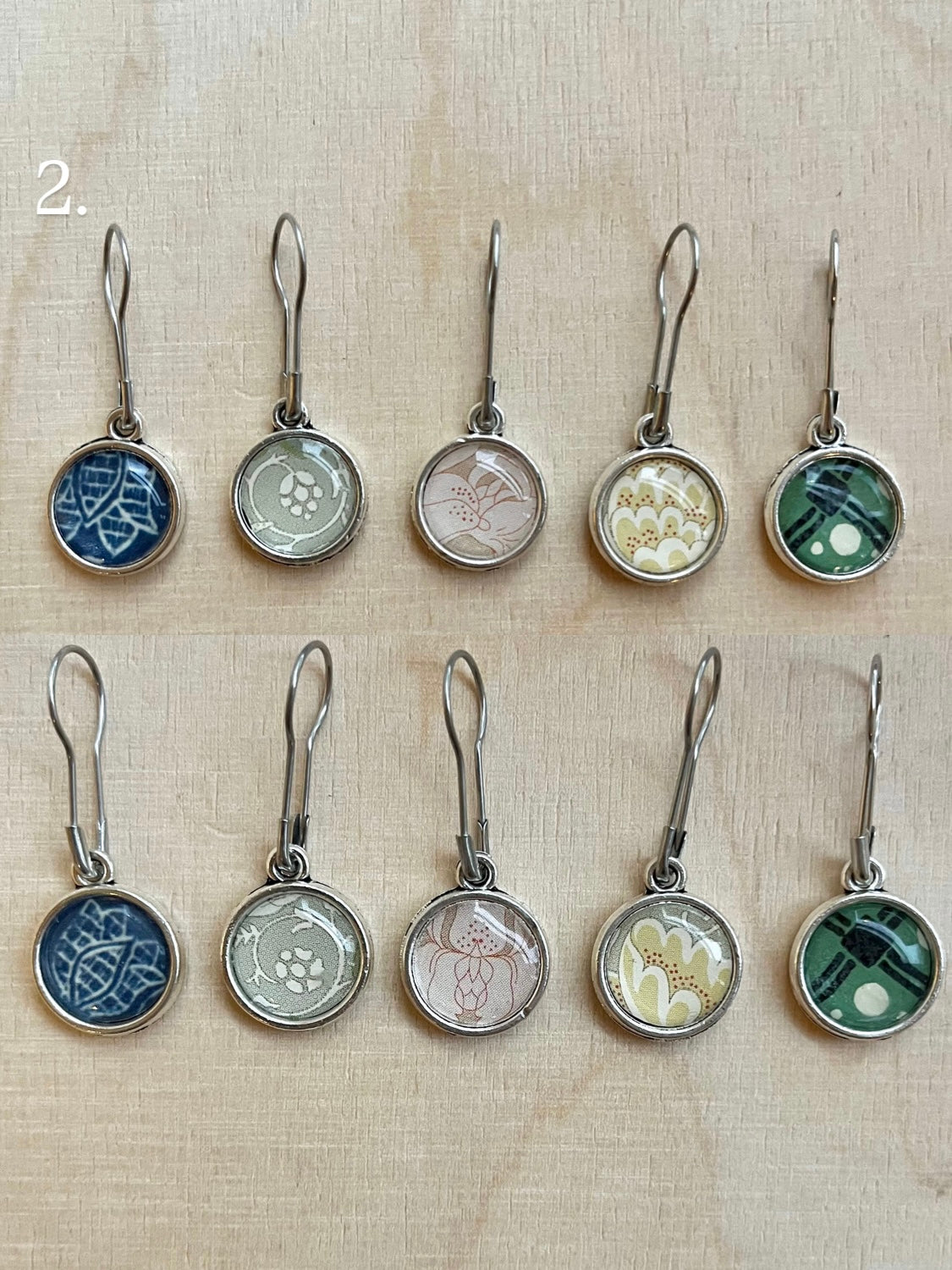 STITCH MARKERS | double sided | set of five