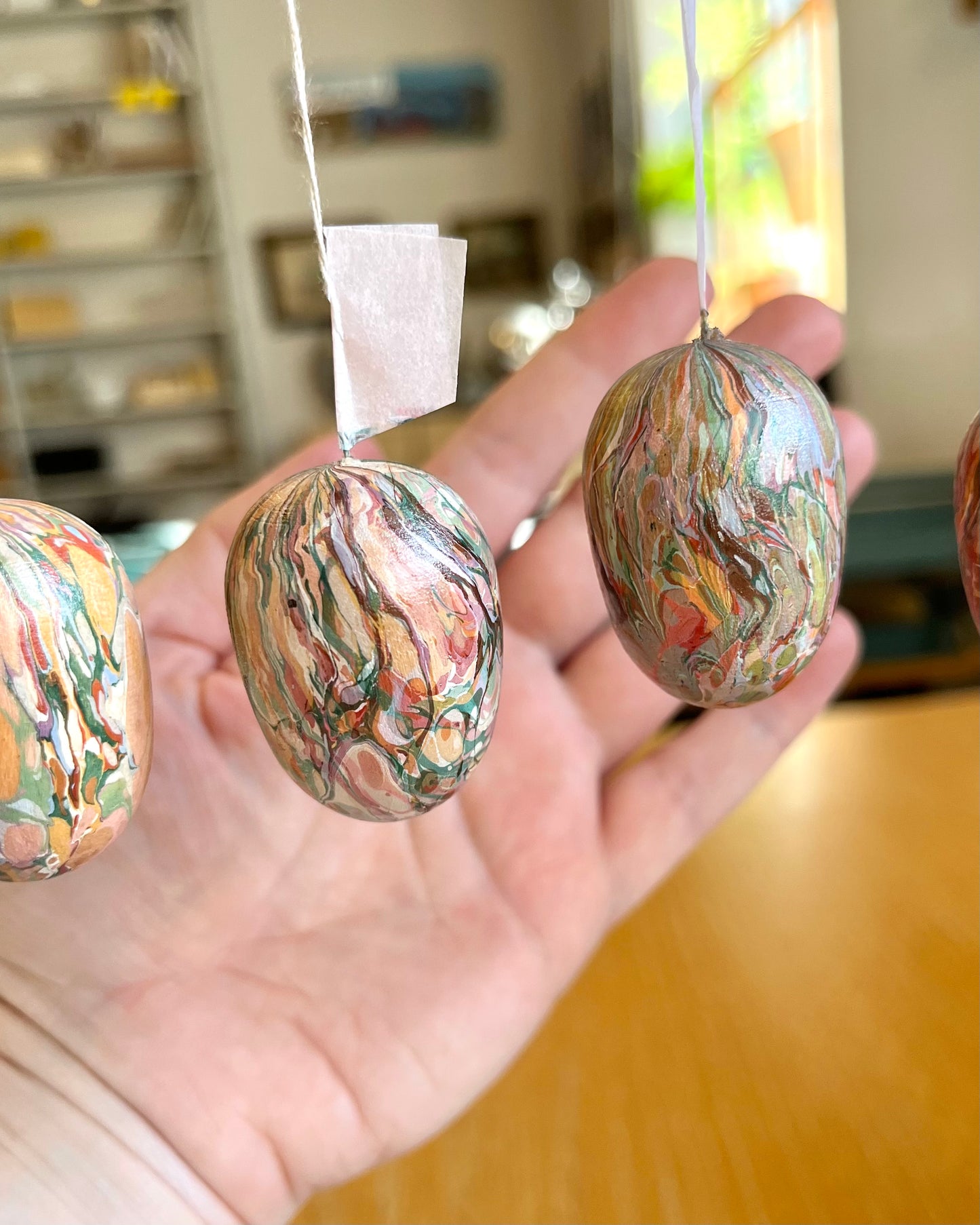 MARMORERING | marmorera träägg till påsk | 7 mars