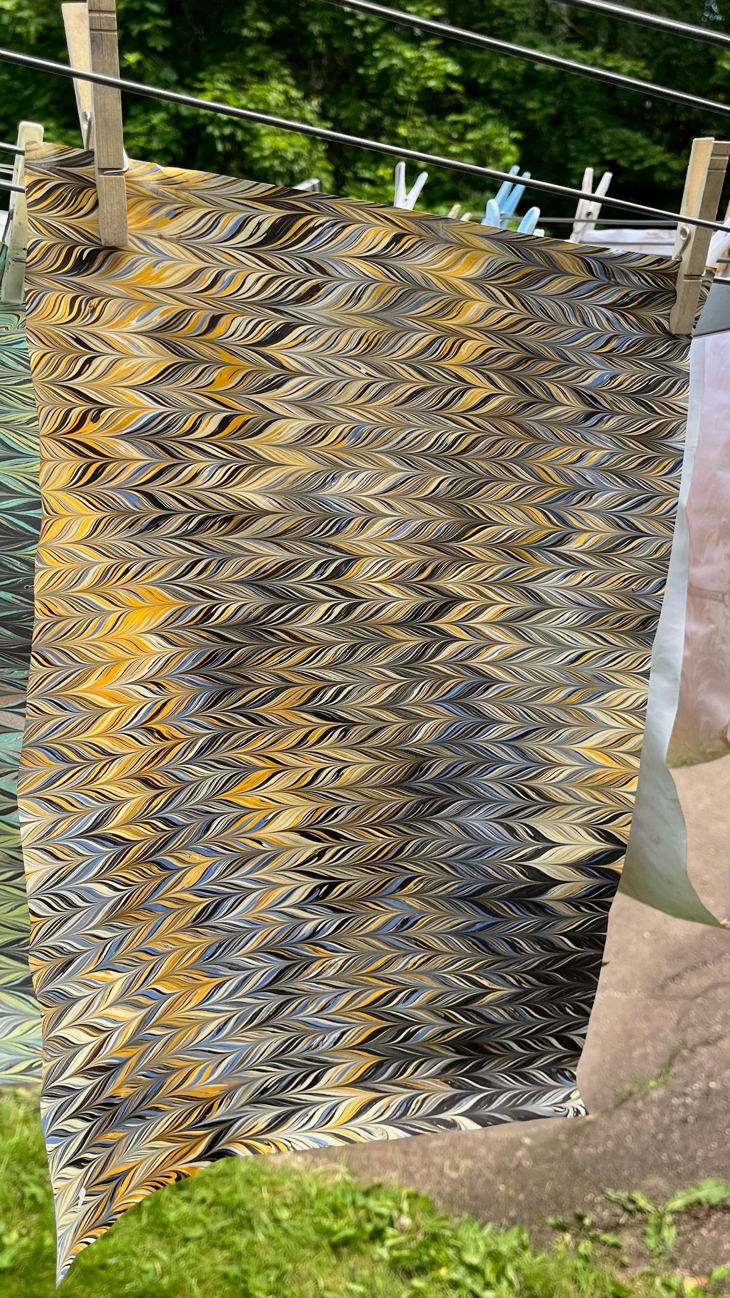 MARMORERING | nybörjare mönster | 9 maj