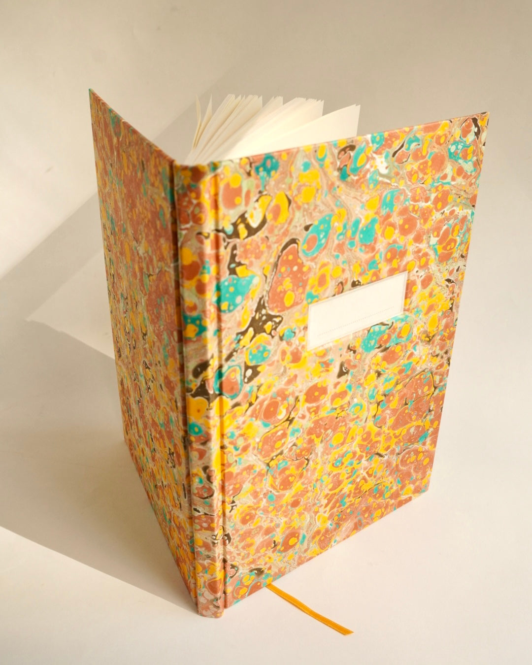 MARBLED | ruled notebooks | machine sewn | A5