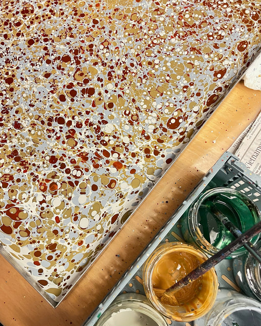 MARMORERING | intuitiv nybörjare | 22 februari