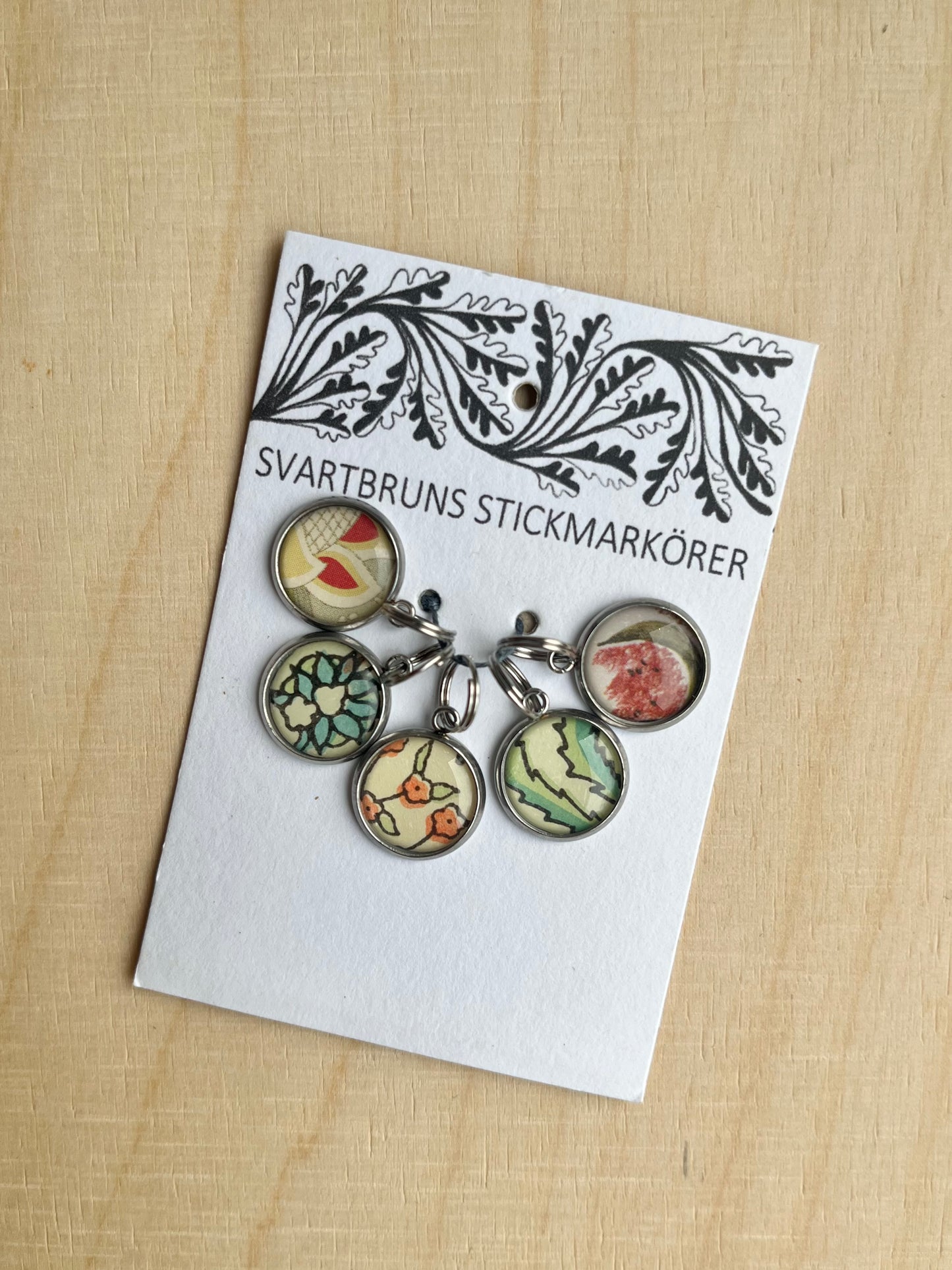 STITCH MARKERS | one sided | set of five