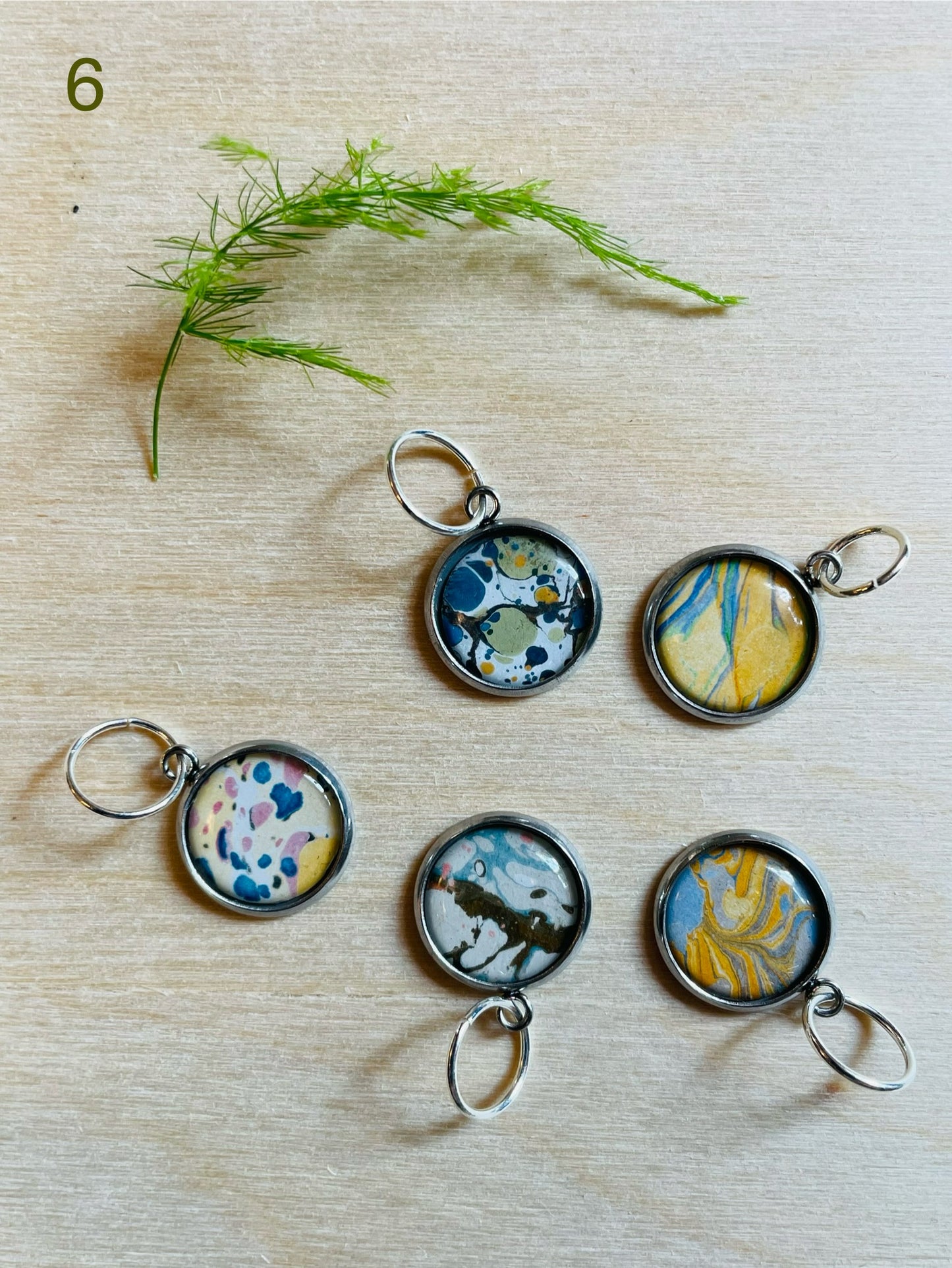 STITCH MARKERS | one sided | sets of five