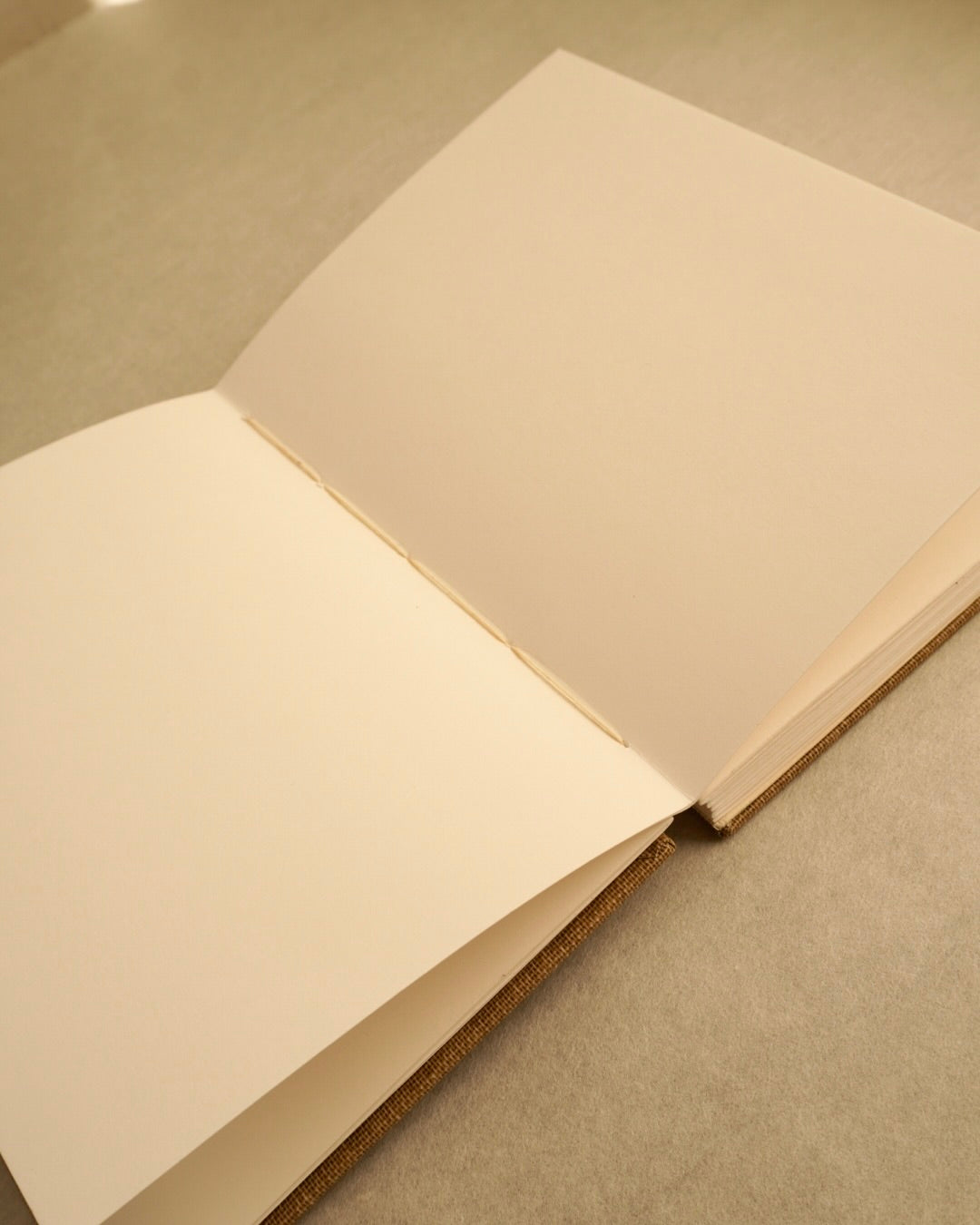 MEDIEVAL STRAPS | open spine blank notebook | A6