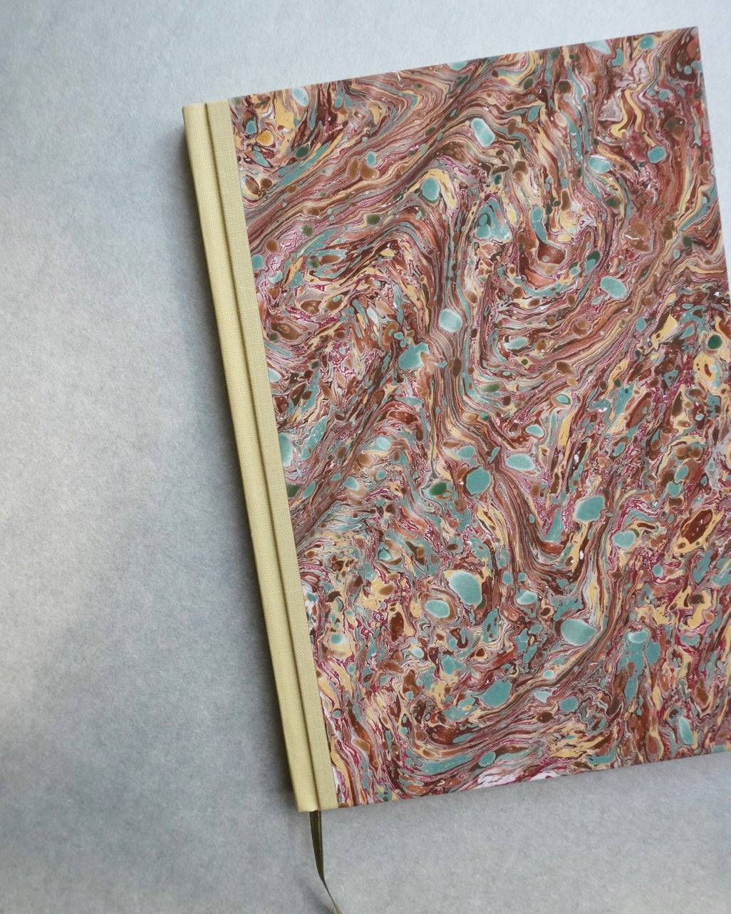MARBLED | ruled notebooks | machine sewn | A5