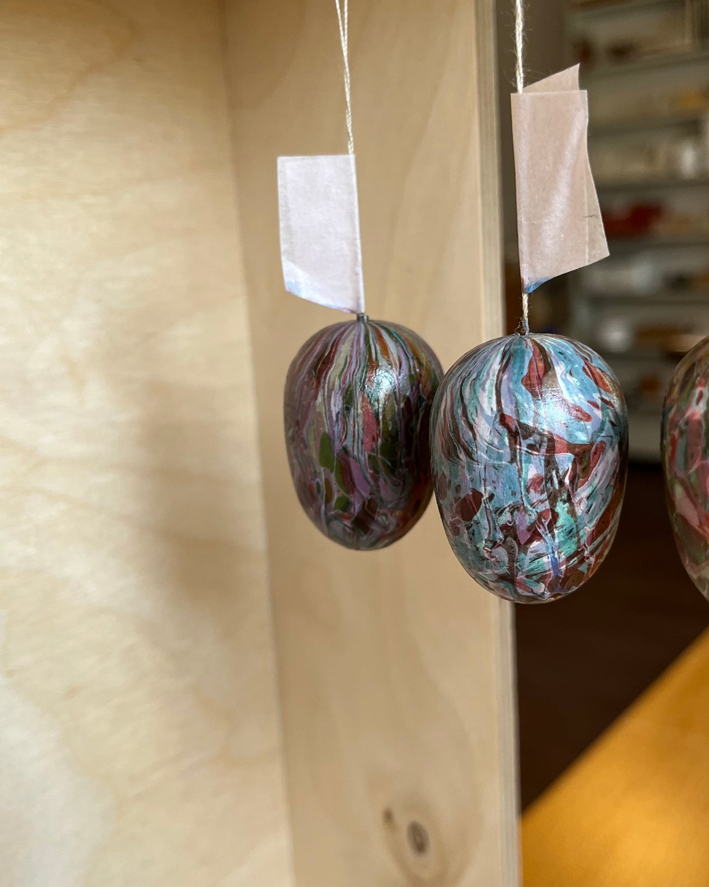 MARMORERING | marmorera träägg till påsk | 7 mars