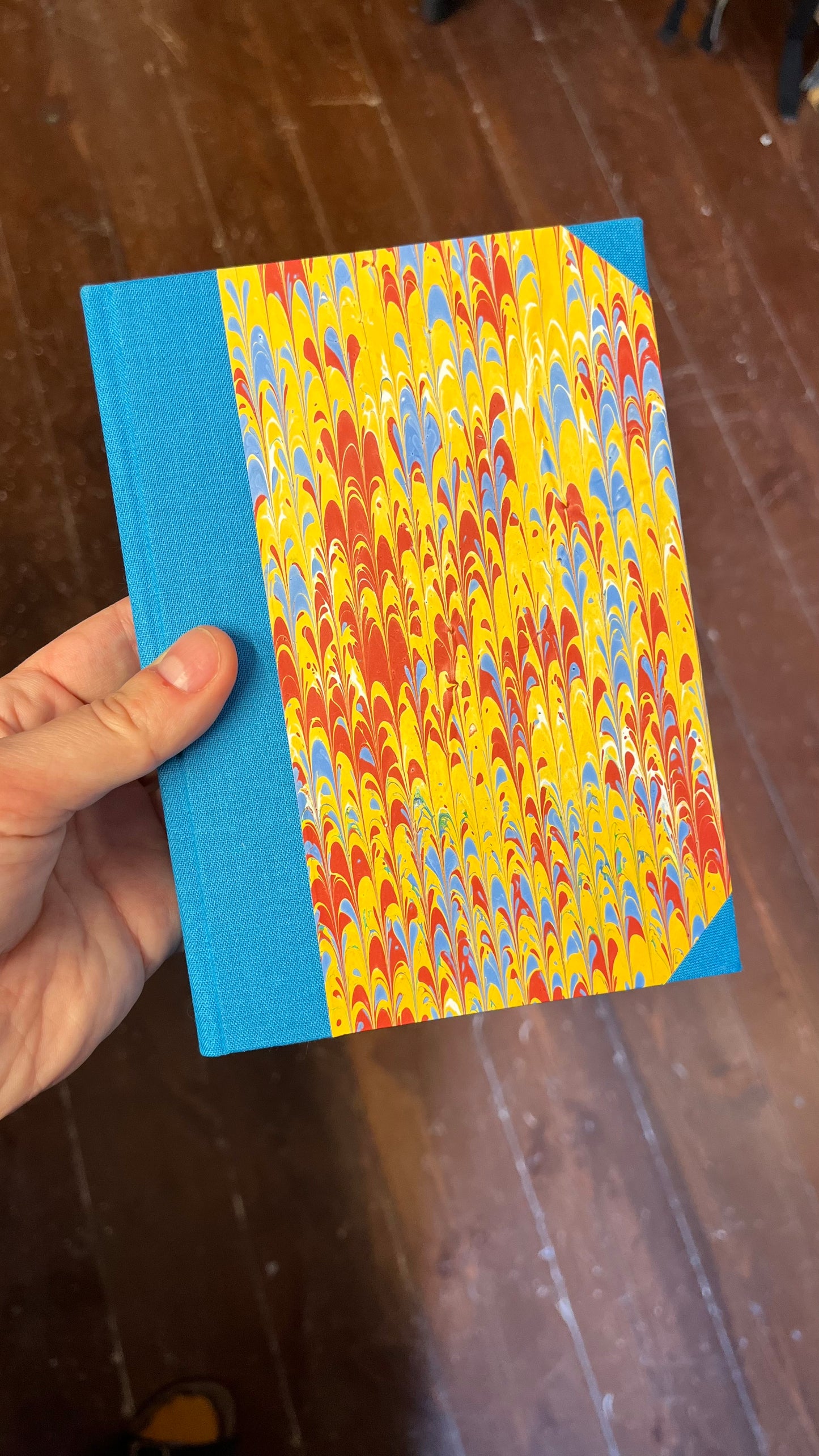 MARMORERING & BOKBINDERI | gör din egen marmorerade bok | 8 & 14 mars