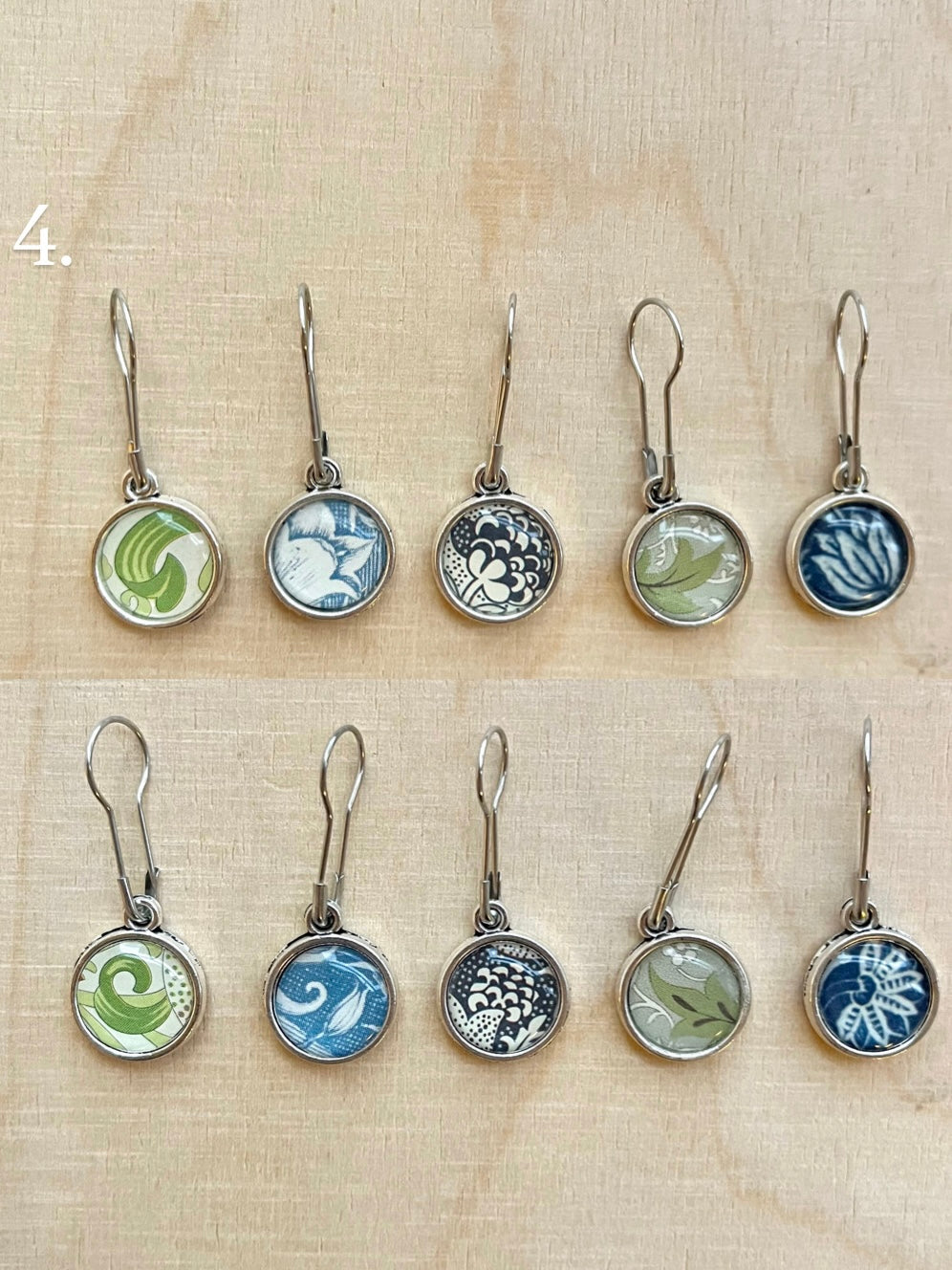 STITCH MARKERS | double sided | set of five