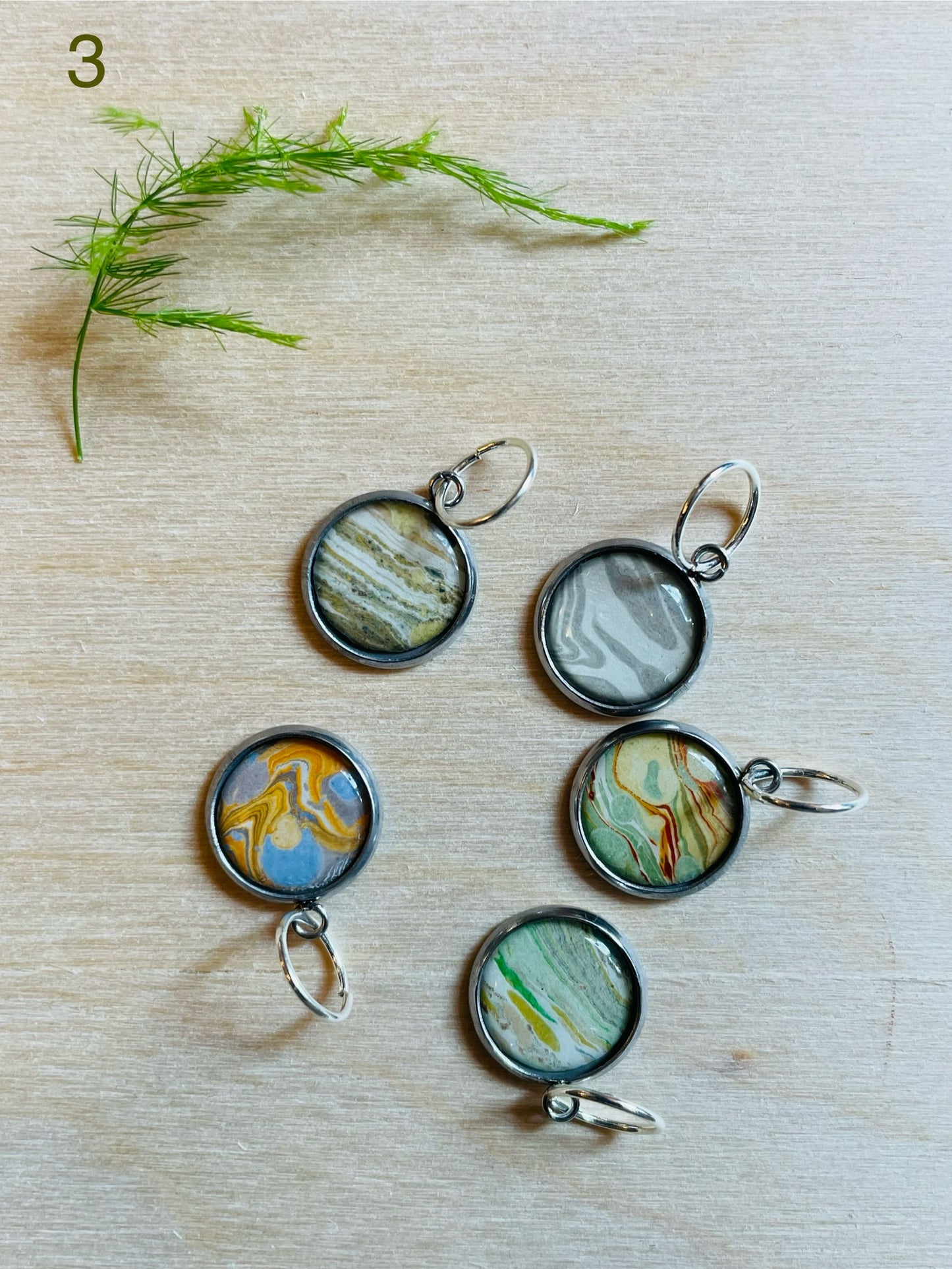 STITCH MARKERS | one sided | sets of five