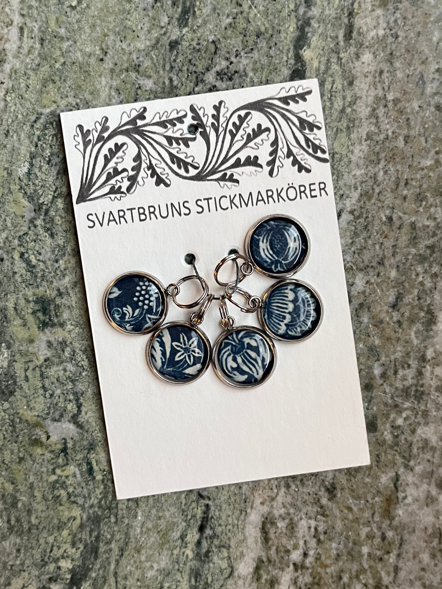 STITCH MARKERS | one sided | set of five