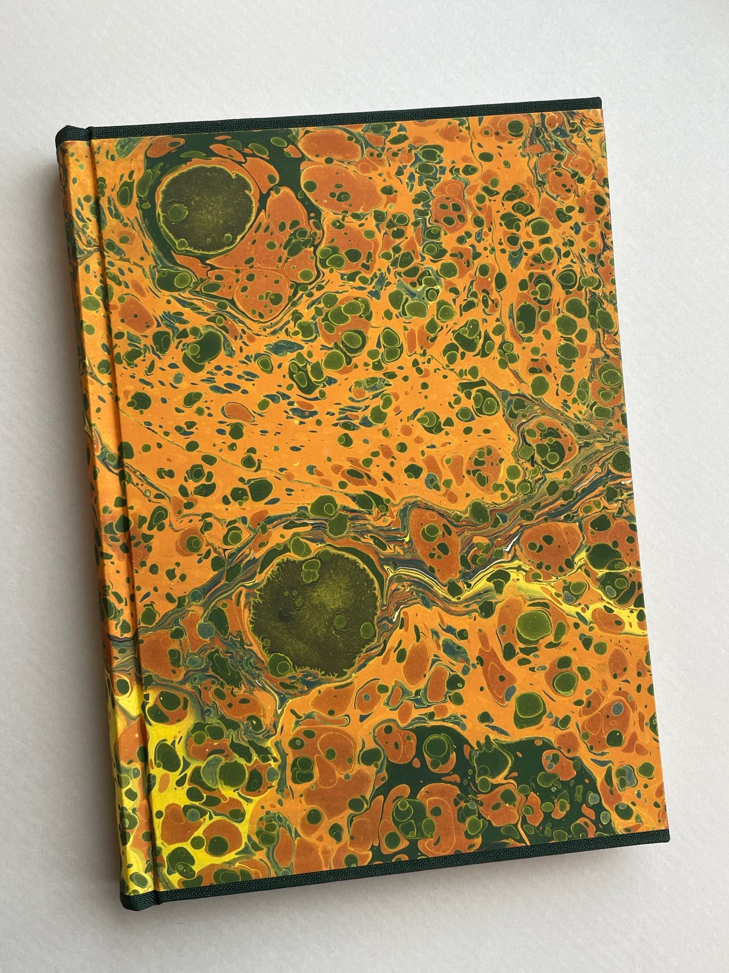 FAUX RUBOW | marbled blank notebook | A6