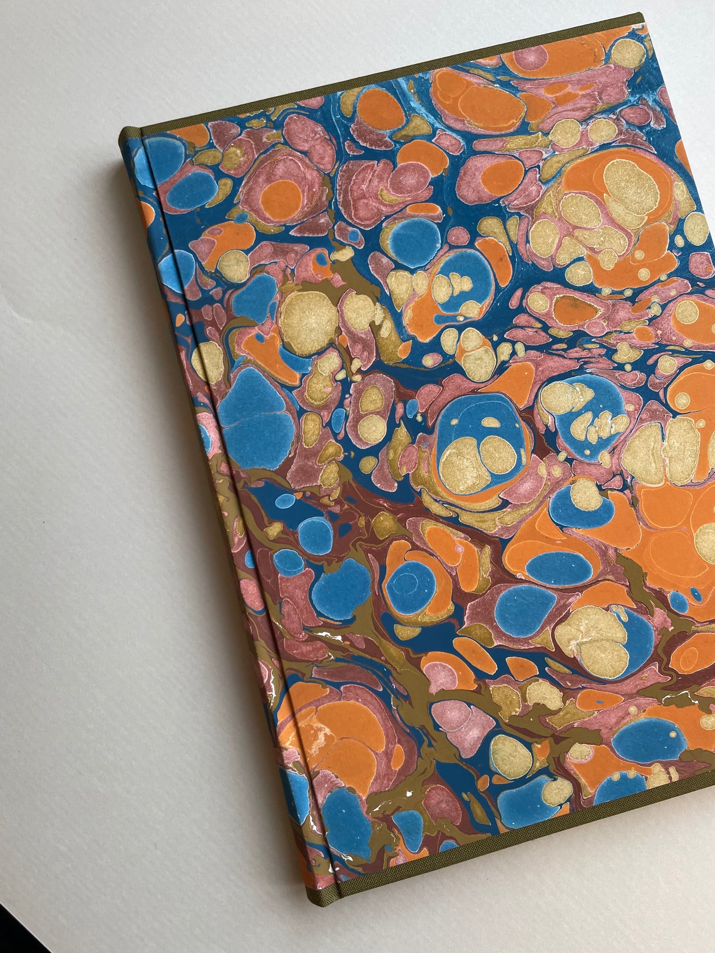 FAUX RUBOW | marbled blank notebook | A5