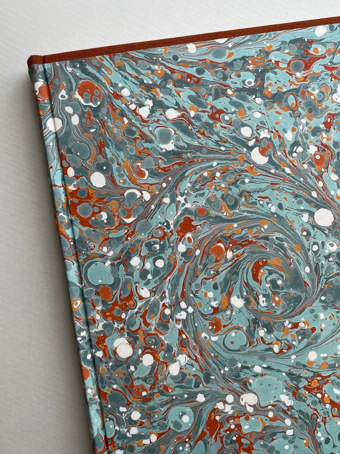 FAUX RUBOW | marbled blank notebook | A5