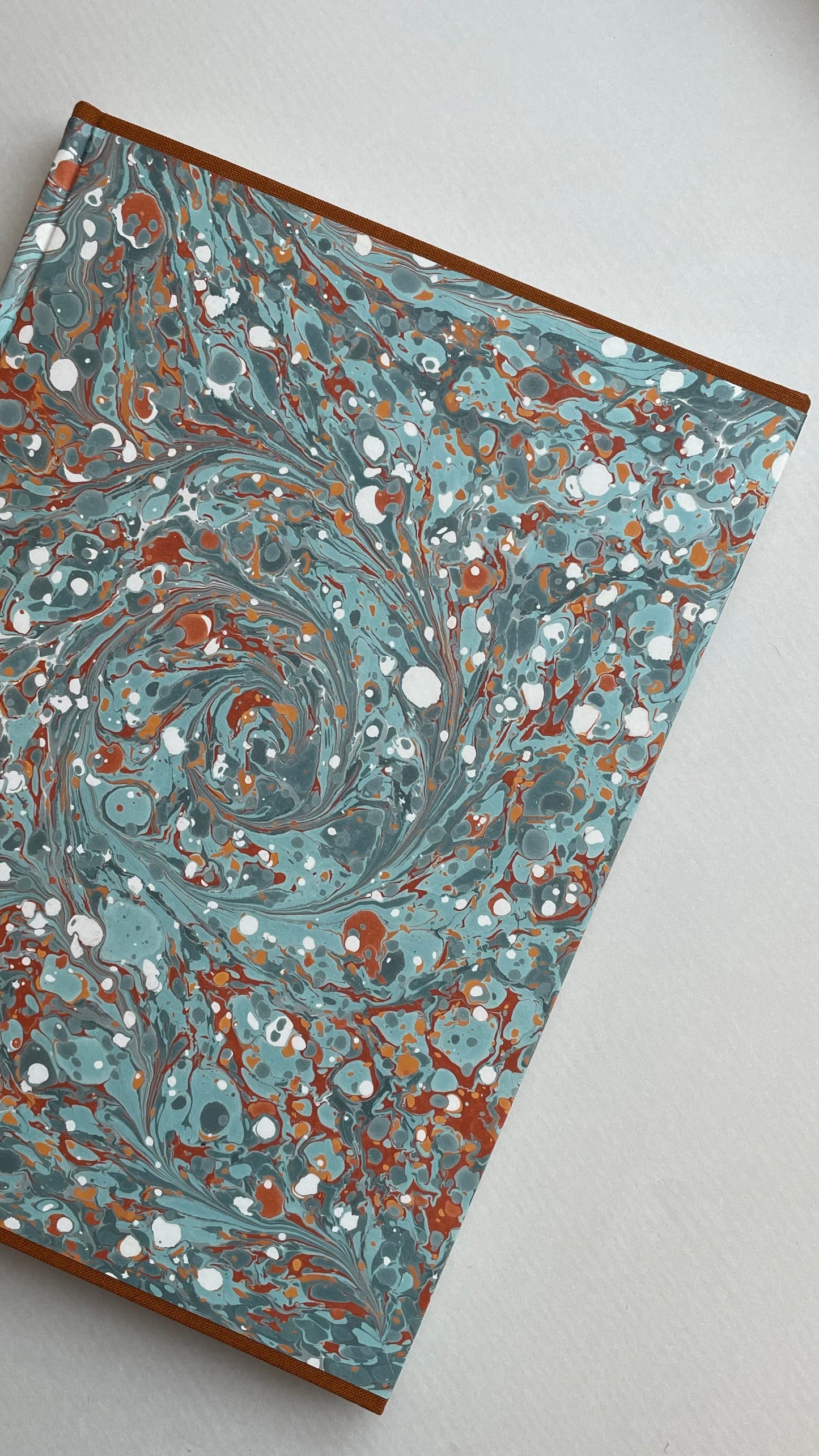 FAUX RUBOW | marbled blank notebook | A5