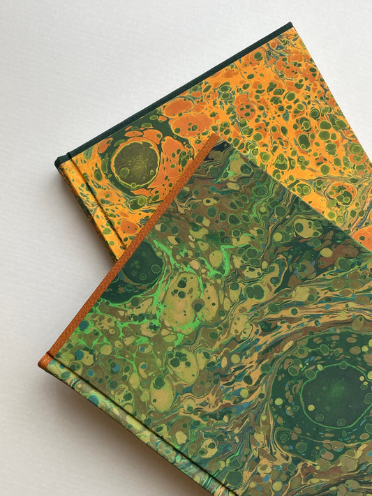 marbled notebooks