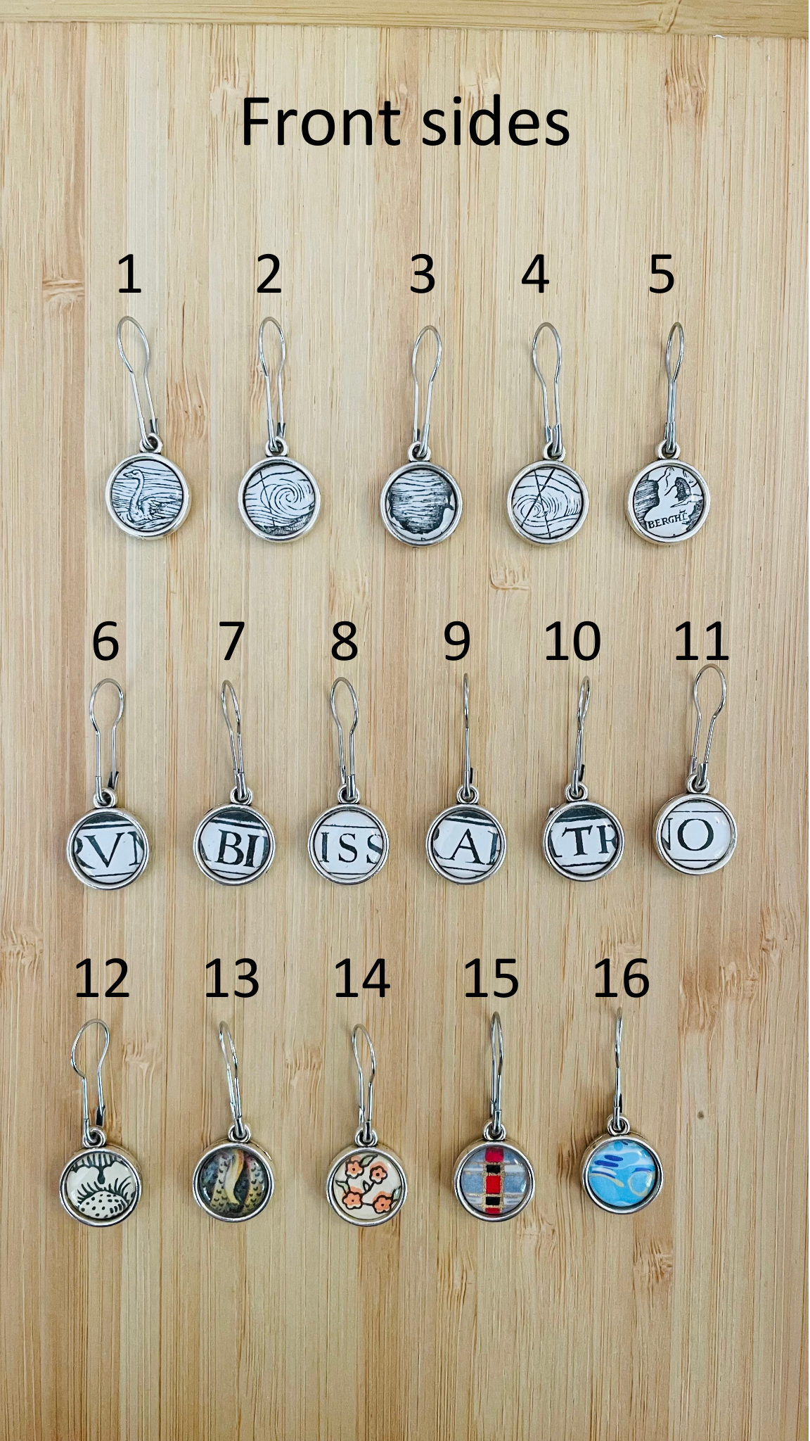 STITCH MARKERS | double sided | single